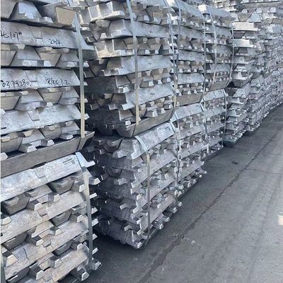 Kwaliteit  25Kg AL99.70A AL99.70 Aluminium Ingots A7 6063 Clean White fabriek