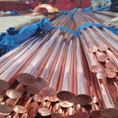 Rode van het het Kopernikkel van ASTM B151M Copper Round Bar Bar 6m 2m