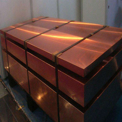 Geplateerd het Bladmetaal 2500mm van JIS ASTM B152M Copper Plate Sheet Koper