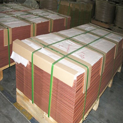De Plaat die van het C10100c12000 C60800 Koper Ingeblikte Koperplaat 4mm tot 2500mm etsen