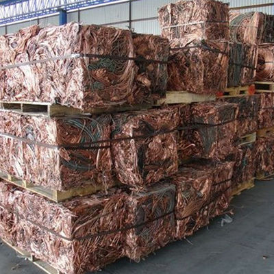 99,95 Percenten Zuiverheids 5 van het de Kabelschroot van het Schrootkoper van de de Draadton Kuiper Ingot