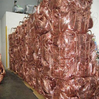 Het Koper van DIN JIS Zuiver Recyclingsschroot 99,9% het Schroot van de Afvaldraad