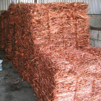 Het Messing van het Millberryschroot per de Draadschroot 99,9% van het Pond Naakt Helder Koper