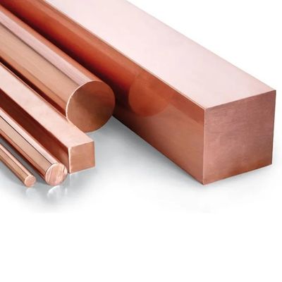 T1 van het de Barkoper van het T2c10200 C10500 Koper Ronde Staaf 3mm ASTM-Vierkant