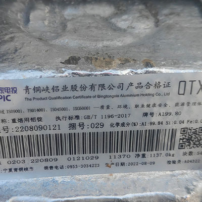 1060 1000 2000 Baren 6061 Staafaluminium 99,9 AL van het Reeks Primaire Aluminium