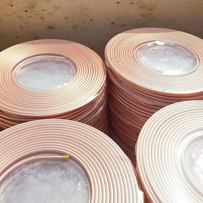 Vuurvaste PE Geïsoleerde van de de BuisAirconditioner van de Koperpijp van de het Koperpijp Rol 15mm