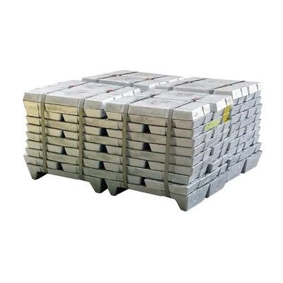 15 aan 20kg-Zink die de Baarmetaal Ignot ASTM AISI bevatten van het Metalenzink