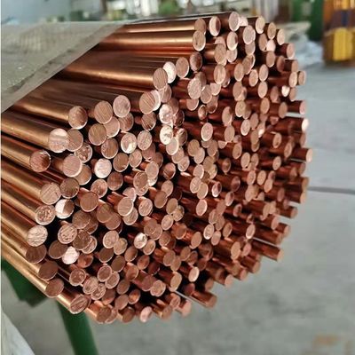 6mm 8mm C11000 Zuivere Zuivere het Koperstaaf 99,95% van de Koper Ronde Bar
