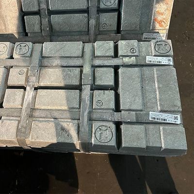 990,9% zink ingot hoog zuiver lood voor luchtvaart / elektronica
