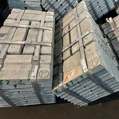 990,9% zink ingot hoog zuiver lood voor luchtvaart / elektronica