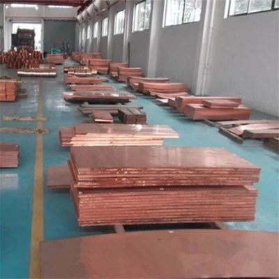 C17500 Koperlegeringsplaat Plaat 3 mm 5 mm 20 mm 99,99% Messing