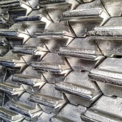 AISI Zinklegering Ingots 50 kg 25 ton Hoge zuiverheid Met 99,995% ~ 99,99%