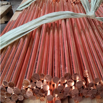 Hc-10 koper ronde staven staaf 25x3mm Cucrzr Grade 3 M Lengte