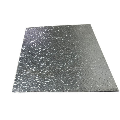 Spiegelreflecterende aluminiumplaten Stucco Hammer Pebble Embossed 200mm