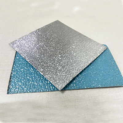 Spiegelreflecterende aluminiumplaten Stucco Hammer Pebble Embossed 200mm