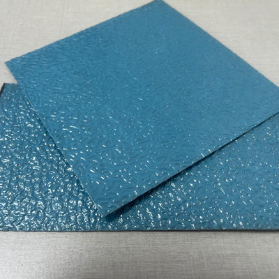 Spiegelreflecterende aluminiumplaten Stucco Hammer Pebble Embossed 200mm