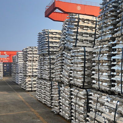 Lichtgewicht A8 Aluminium ingots Reinheid 99,7% 99,9% 99,95% 99,99% 1000 serie