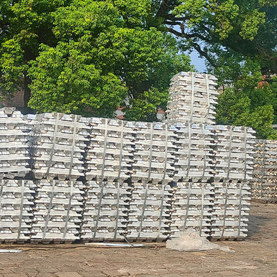 Lichtgewicht A8 Aluminium ingots Reinheid 99,7% 99,9% 99,95% 99,99% 1000 serie
